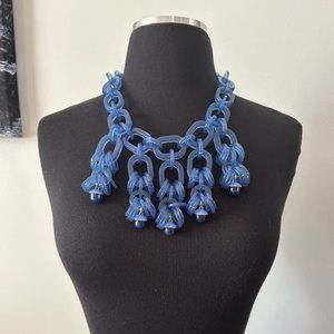 J.Crew Chunky Chain Acetate Statement Necklace